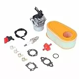 TOPINCN Vergaser-Set, Rasenmäher-Set, Vergaser, Zündkerze, Motor, Vergaser für Rasen 875 Exi Tune Up Kits