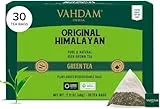 VAHDAM, Grüner Tee Von Himalaya (30 Pyramiden Teebeutel) 100% Reiner & Aromatischer | Natürliche Grüntee Loses Blatt | Frisch & Direkt Von Der Quelle In Indien | Heiß Oder Eisgekühlt Aufbrühen