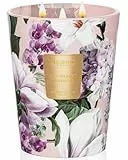 M&SENSE Mondlicht Tuberose große Duftkerze im Glas mit 3 Dochte natürliche Wachskerze mit Floralem Aroma 990g 150 Stunden Brenndauer Aromatherapiekerze aus Sojawachs Geschenke für Frauen