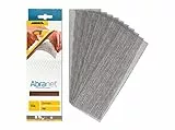 Mirka Abranet Netz Schleifstreifen 80x230mm / Klett Schleifblätter/Korn P80 / 10 Stück / AE175F1080 / zum staubfreien Schleifen von Holz, Spachtel, Lack, Kunststoff