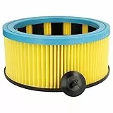 vhbw Faltenfilter kompatibel mit Metabo AS 1200, AS 20 L, ASA 1201, ASA 1202, ASA 32 L Nass- und Trockensauger - Filter, Patronenfilter
