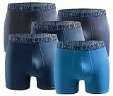 CR7-5er Pack Boxershorts Trunk Herren - by Cristiano Ronaldo - Blue-Mix - Gr. L