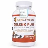 CaniComplete Gelenk Plus - Gelenktabletten für Hunde: Teufelskralle, MSM, Chondroitin, Glucosamin, Kollagen, Vitamin B, UVM.