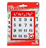 Schiebepuzzle Zahlen, Retro Game, Spielzeug Klassiker, 11,5x13,5cm, Anti Stress, Ziffer 1 bis 15, ab 3 Jahren