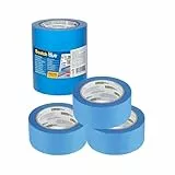 ScotchBlue Premium Malerabdeckband Multi-Surface, 48 mm x 41 m - Scotch Klebeband für Malerarbeiten und Dekoration zum Streichen, Lackieren, Renovieren - Abklebeband/Kreppband, 3 Stück - 100% PEFC