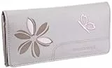 Bruno Banani Butterfly_1 W 320.824, Damen Portemonnaies, Grau (grey), 19x10x3 cm (B x H x T)