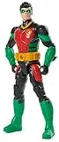DC Comics, Robin-Actionfigur, 30 cm groß, voll beweglich für spannende Abenteuer und actionreiche Stunts, Spielzeug für Kinder ab 4 Jahren, original Comic-Design