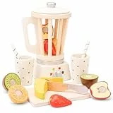 New Classic Toys 10708 Kinderrollenspiele, Smoothie Maker, 3 years and up-White, Weis