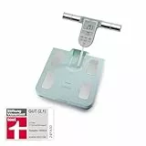 OMRON BF511 Personenwaage: Körperfettwaage mit Körperfett und Muskelmasse - 8-Sensoren mit Hand zu Fuß Messung, bis 150 kg, für Erwachsene und Kinder ab 6 Jahren.