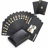 XYTAHDM Spielkarten, Pokerkarten, Kartenspiel, Standard Spielkarten, Playing Cards Profi Poker Wasserdichtes Plastik, 54 Card Deck