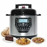 Cecotec Multikocher GM H Deluxe Daily. 6 Liter Kapazität, 19 Kochfunktionen, integrierte Waage, Advance-Deckel gegen Spritzer, 24 Stunden programmierbar, Eco-Modus, Antihaft-Topf