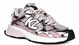 Karl Lagerfeld Orion Damen Sidetrim Mix Lo Logo Shiny Sneaker Sneaker, rose, 39 EU