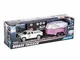 Revell Control I Mini RC Car mit Pferdeanhänger I Maßstab 1:64 I Ab 6 Jahren I Funkfrequenz: GHz I Realistisches Design I Ideal für drinnen und draußen