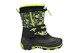 KangaROOS Unisex Kinder Kanga-bean Iv Schneestiefel, Jet Black Camo, 29 EU