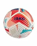 JAKO Trainingsball Flow, weiß/Fluo red/Navy, 5