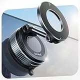 Lamicall Magnetischer Handyhalterung Auto für Magsafe Autohalterung - [TOP Vakuum Saugnapf & 24X Magnete] Mag Safehalterung Auto Handy Halterung, 360° Drehbar KFZ Halter für iPhone 17 16 15 14 Pro Max