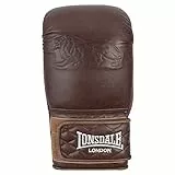 Lonsdale Vintage Bag Gloves Leather Boxing Bag Mitts S/M