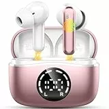 chalvh Bluetooth Kopfhörer, Kopfhörer Kabellos Bluetooth 5.4 Sport In Ear Kopfhörer mit 4 Mikrofon, 48 std Spielzeit, LED-Anzeige, ENC Lärmreduzierung, Tiefer Bass Ohrhörer für Arbeit und Studium