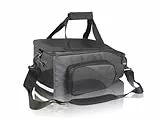 XLC Gepäckträgertasche BA-S47 - Praktischer Begleiter für unbeschwerte Radtouren - schwarz/anthrazit, 15 L