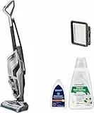 BISSELL CrossWave C3 Pro, Nass Trockensauger mit Kabel, Saugt, Wischt & Trocknet, Kraftvolle Extraktion von Nasse & Trockene Schmutz, 3-in-1 Waschsauger, Nasssauger, Mehrflächenreinigung, 3555N