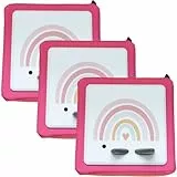 JP Journey Schutzfolie Regenbogen für Toniebox – Aufkleber, Kratzfest, Passgenau (3er Pack Regenbogen 2)