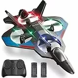 4DRC Schäumige ferngesteuerte Flugzeuge für Kinder und Erwachsene, RC Flugzeugspielzeuge für Jungen, Kinder und Anfänger, RC Flugzeuge, Kampfflugzeuge, Helikopter, 360° Flip, einfach zu fliegen