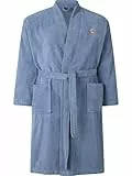 Charles Colby Herren Bademantel Lord Curet Hellblau, 6xl (xxxxxxl) - 76/78