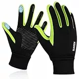Handschuhe Kinder Softshell Winterhandschuhe Wasserdicht Warme Sporthandschuhe Kinder Reithandschuhe mit Anti-Rutsch Winddicht Fahrradhandschuhe Fleece Radhandschuhe Outdoor Sport für Jungen Mädchen