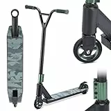 SPORTANA® Stunt Scooter für Kinder & Erwachsene Kick Scooter ABEC 9 360° Lenker 100mm PU Räder Freestyle Trick Roller Kugellager Grip-Deck Cityroller