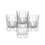 Schott Zwiesel Age Schnapsglas (4er Set), moderne Schnapsgläser mit Relief, Kristallgläser spülmaschinengeeignet (Art. Nr. 124298)