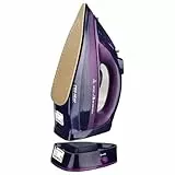 Bügeleisen, Dampfbügeleisen 2400W KabellosesBügeleisen Powersteam Ultra Keramik-Bügelsohle, Selbstreinigungs- & Sprühwasserfunktion, Tropfstopp, Dampfbügeleisen Automatische Abschaltung