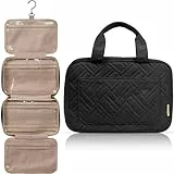 BOACAY Kulturbeutel für Damen, Mädchen, Kinder, Kulturtasche mit Henkel, Reise Kosmetiktasche zum Aufhängen, Schminktasche, Waschtasche