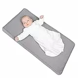 roba Stubenbettmatratze 45 x 90 cm - Matratze für Beistellbetten & Stubenwagen - AIR BALANCE PREMIUMMESH - safe asleep® - Atmungsaktive Babymatratze für optimales Schlafklima