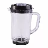 Dioche Ersatzbecher Mixer, Ersatz-Wasserbehälter aus Kunststoff für Entsafter und Mixer, 1000 ml, Wasser- und Milchbecherhalter