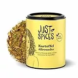 Just Spices Kartoffel Allrounder I Würze mit nur einem Gewürzmix Gratin, Püree, Suppe, Ofenkartoffeln I Gewürzdose, 60 g