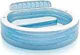 Intex - Aufblasbarer Familienpool Lounge, Vinyl, Mehrfarbig, 229 x 218 x 79 cm | Inhalt: 590 l