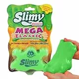 SLIMY Mega Elastic 150g - Original Mega Slime Spielmasse für Kinder, Spielspaß mit superdehnbarem Schleim in der Original Slimy Dose, elastische Spielknete (Spielzeug ab 3 Jahre), Farbe:Grün