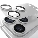 TORRAS für iPhone 17 Pro Kameraschutz [Nr.1 Militärtaugliche Bruchsicherheit] Kratzfest & HD-Klare Kamera schutz für iPhone 17 Pro,9H+ Härte & Einfache Montage,Silber