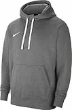 Nike Herren M Nk Flc Park20 Po Hoodie Kapuzenpullover, Charcoal Heathr/White/White, M EU