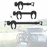 Rahmenhalter 3 Pack, Fahrradhalterung Bike Holder 3 Fahrradträger Fahrradhalter Befestigung Klemme Reisemobil Rad, abschließbar, für U-Bügelrohr, 25CM+32CM+45CM Länge