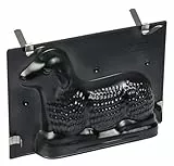Original Kaiser 3D Osterlamm Backform 0,7l, Lamm Backform Ostern, Motivbackform mit Befestigungsklammern, antihaftbeschichtet, auslaufsicher, Schwarz