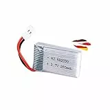 Original LiPo Akku 250mAh 3.7V mit 2PIN 2.0P 2P Walkera Molex Stecker RC Mini Drohne Quadcopter von Holy Stone HS210, Hubschrauber u. a. Syma X11, X11C, RC Flugzeug FX-Reihe, D2 Shark WLToys V911s