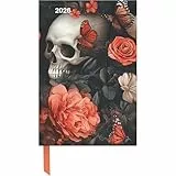 teNeues - Skull 2026 – Buchkalender 10x15 cm | Kompakter Wochenkalender mit Magnetverschluss für Design- & Lifestyle-Fans: Magneto Diary