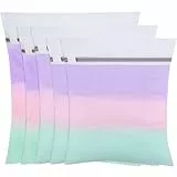 Dntorx 5 Stück Wäschenetz für Waschmaschine, Wäschesack Waschmaschine Wäschebeutel Laundry Bag mit Reißverschluss für Hemden Pullover Mäntel Jeans Unterwäsche Babykleidung (30x40cm/40x50cm/50x60cm)