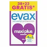 Evax Maxiplus Slipeinlagen, 60 Stück (38 + 22 Stück) Schutz, Komfort und geruchloses System
