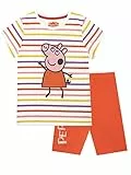 Peppa Pig Mädchen T-Shirt und Short Set Peppa Mehrfarbig 104