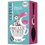 Cupper Bio Weißer Tee, Himbeere, 20 Beutel, 34 g