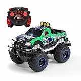 Dickie Toys - RC Auto Jungle Wrestler Ford F150 (30 cm) - Ferngesteuerter Monstertruck ab 6 Jahre mit Licht - Remote Control Car für Kinder, 10 km/h, 2,4 GHz Fernbedienung, inkl. Batterien & Akku