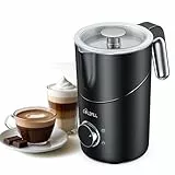 COLDFILL Milchaufschäumer Elektrisch 8-in-1, Automatischer Milchschäumer 400ml für Heiße & Kalte Schäume, Spülmaschinengeeignet, Leise, Abnehmbares, für Cappuccino, Hafermilch, Latte, Sojamilch