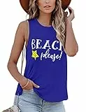 Migcaput Bluse Damen Elegant Ärmellose T-Shirt Blusentops Tank Top Shirts Sommerbluse Tanktops Frauen Trägershirts